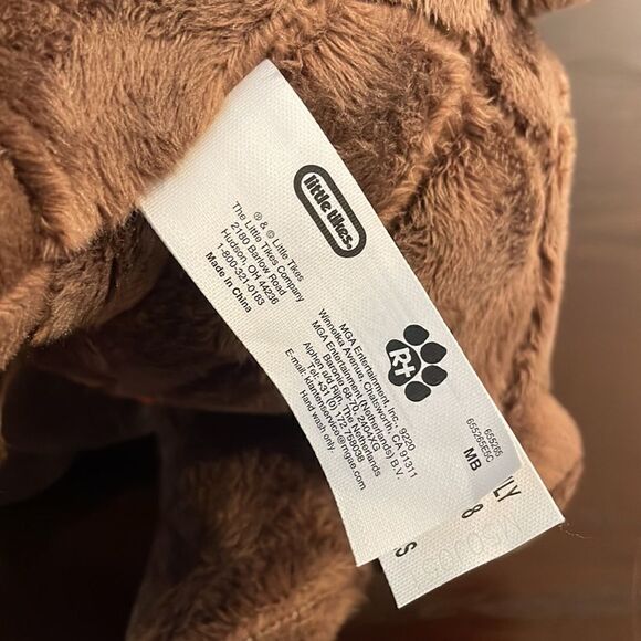 Rescue Tales Chocolate Lab Plush Pet Toy The Little Tikes Company Great Conditio - Picture 6 of 6